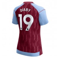 Aston Villa Moussa Diaby #19 Replica Home Shirt Ladies 2023-24 Short Sleeve